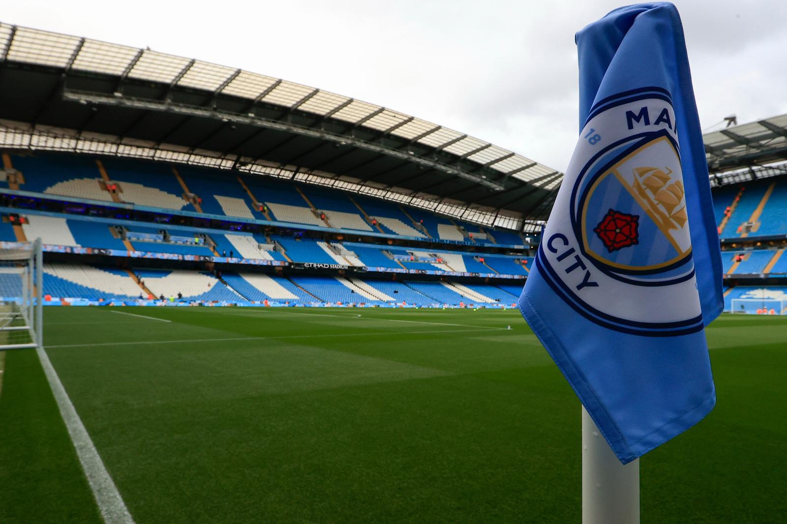 Interior stadium view ahead of the EFL Cup match between Manchester City and Norwich City at the Etihad Stadium, Manchester, UK on 17 September 2026.